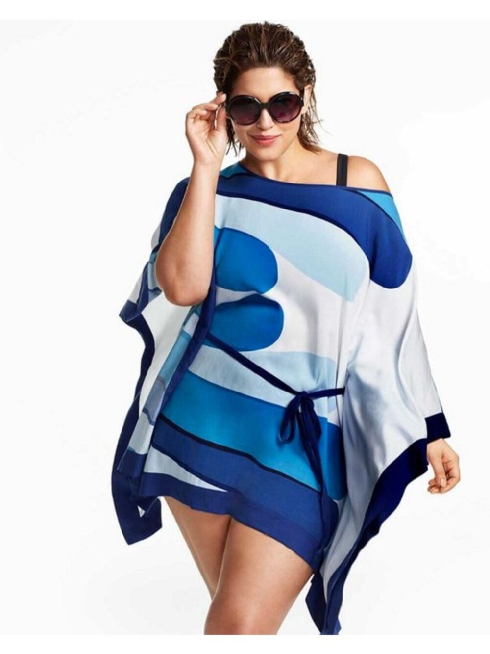 Marimekko Target Swim Cover Up Small Medium Blue